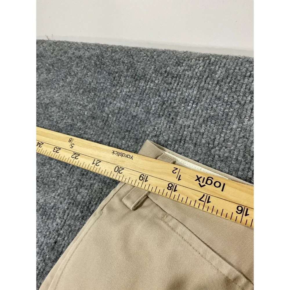 Orvis Trim Fit Chino Pants Men's 40x30 Khaki Beige Business Casual Golf Preppy C